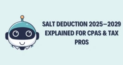 SALT Deduction Explained – 2025–2029 Rules, Cap, Examples & Planning Tips