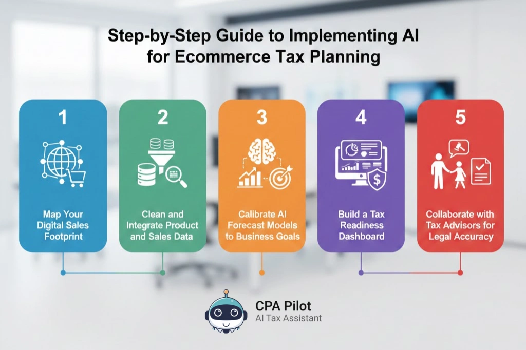 Implementing AI for eCommerce Tax Planning
